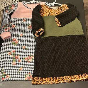 2 baby custom made dresses